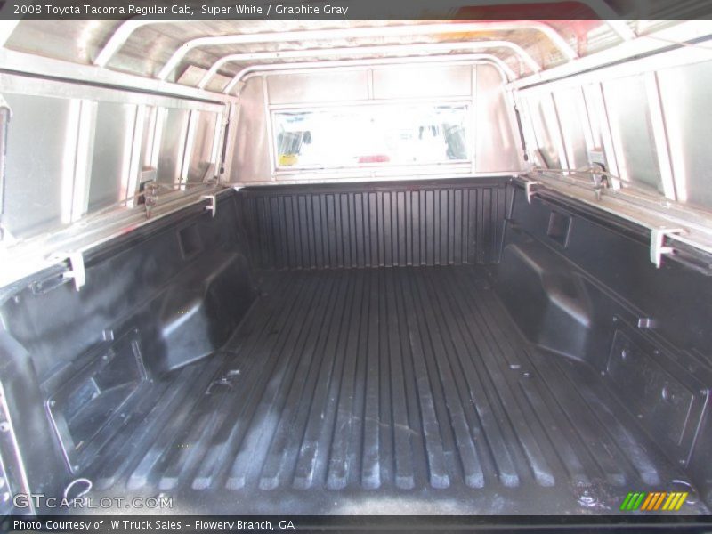 Super White / Graphite Gray 2008 Toyota Tacoma Regular Cab