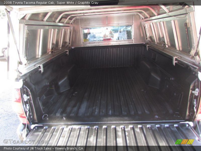 Super White / Graphite Gray 2008 Toyota Tacoma Regular Cab