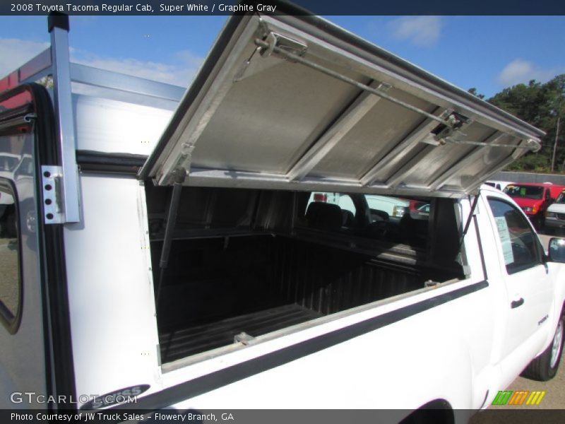 Super White / Graphite Gray 2008 Toyota Tacoma Regular Cab