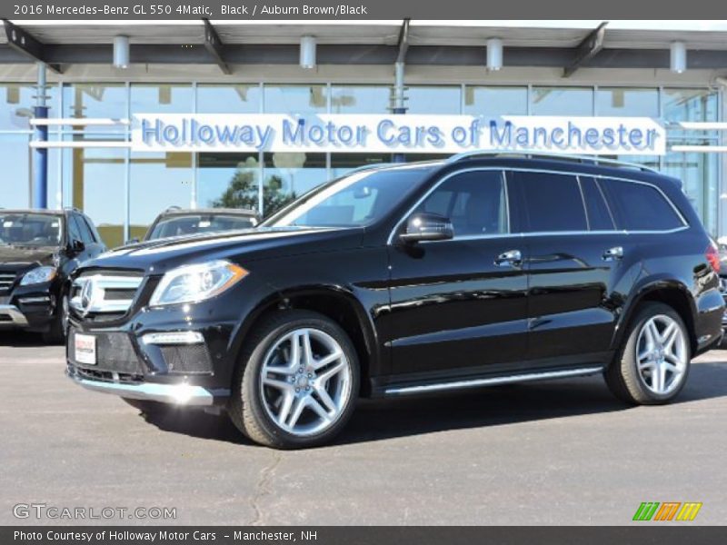 Black / Auburn Brown/Black 2016 Mercedes-Benz GL 550 4Matic