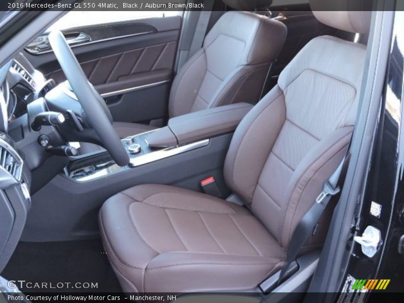  2016 GL 550 4Matic Auburn Brown/Black Interior