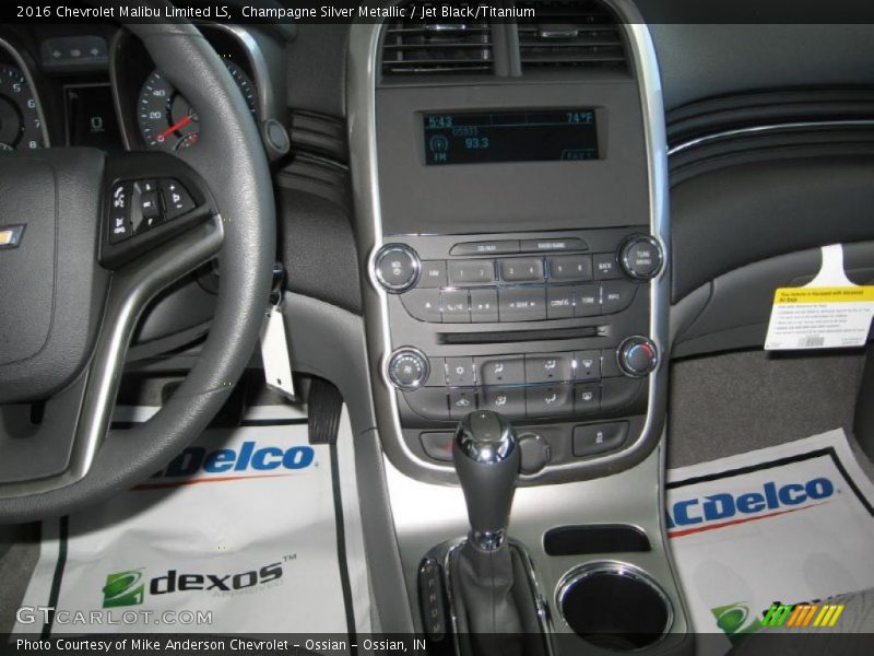 Champagne Silver Metallic / Jet Black/Titanium 2016 Chevrolet Malibu Limited LS