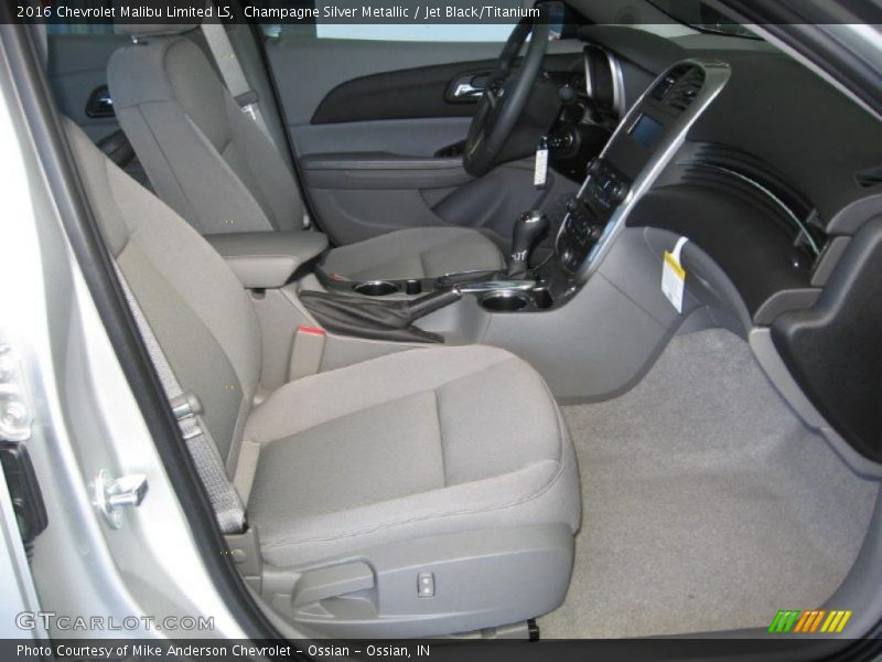 Champagne Silver Metallic / Jet Black/Titanium 2016 Chevrolet Malibu Limited LS