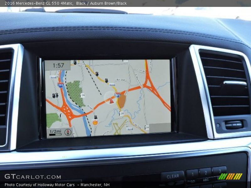 Navigation of 2016 GL 550 4Matic