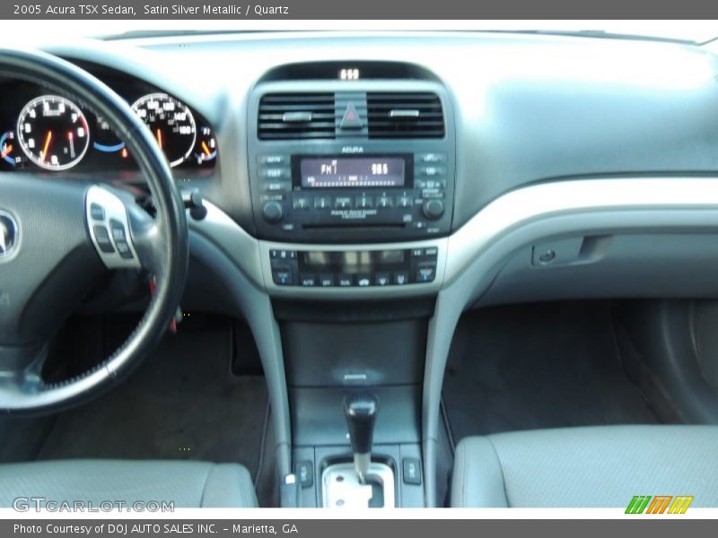 Satin Silver Metallic / Quartz 2005 Acura TSX Sedan