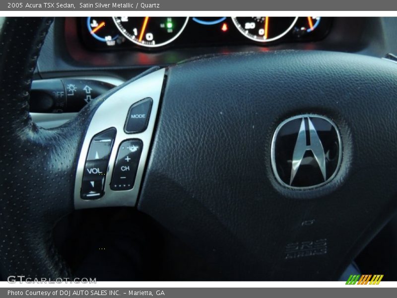 Satin Silver Metallic / Quartz 2005 Acura TSX Sedan
