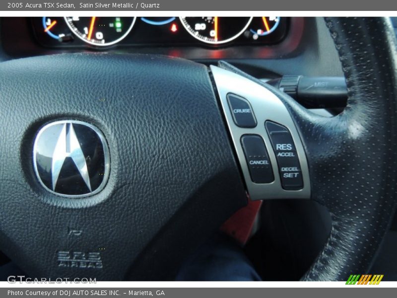 Satin Silver Metallic / Quartz 2005 Acura TSX Sedan