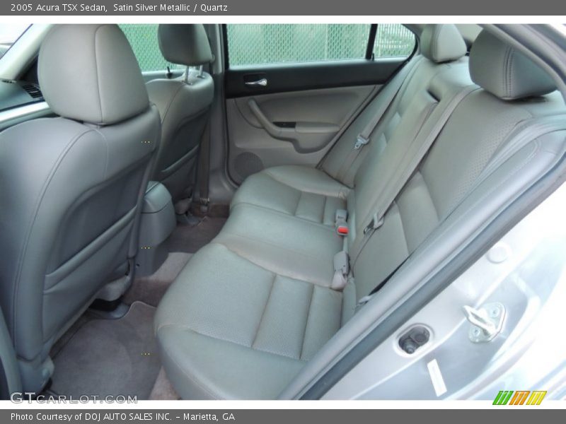 Satin Silver Metallic / Quartz 2005 Acura TSX Sedan