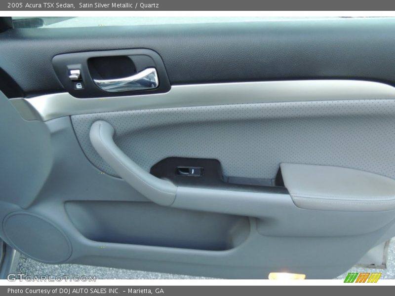 Satin Silver Metallic / Quartz 2005 Acura TSX Sedan