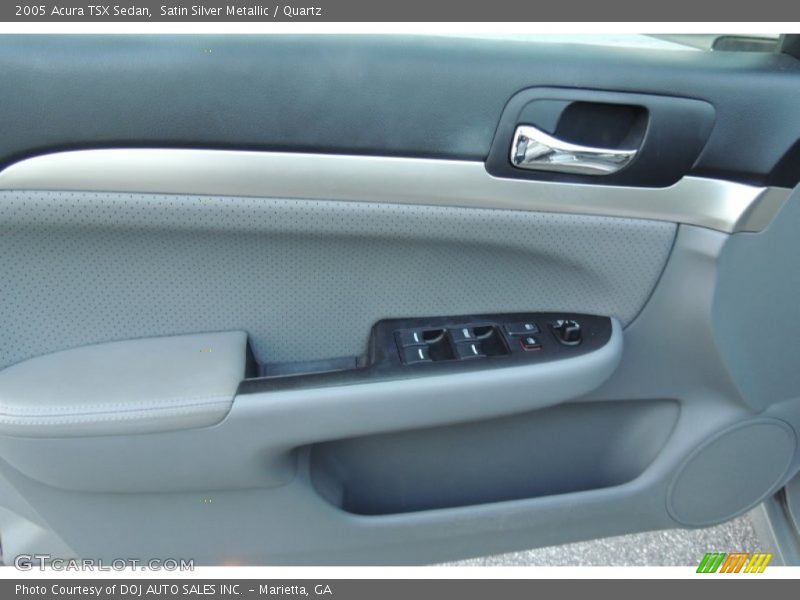 Satin Silver Metallic / Quartz 2005 Acura TSX Sedan