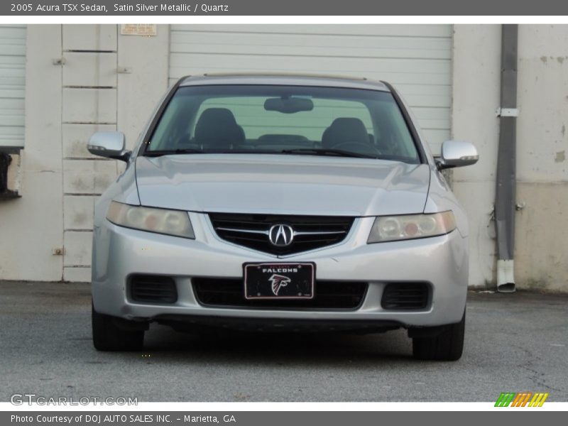 Satin Silver Metallic / Quartz 2005 Acura TSX Sedan