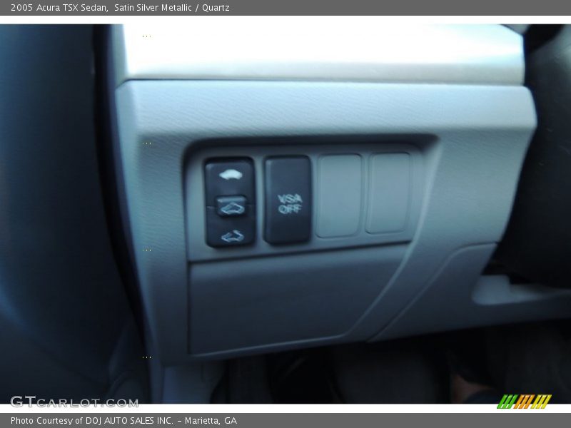 Satin Silver Metallic / Quartz 2005 Acura TSX Sedan
