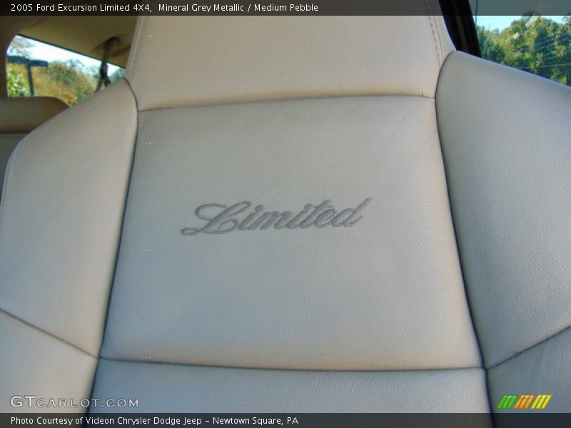 Mineral Grey Metallic / Medium Pebble 2005 Ford Excursion Limited 4X4