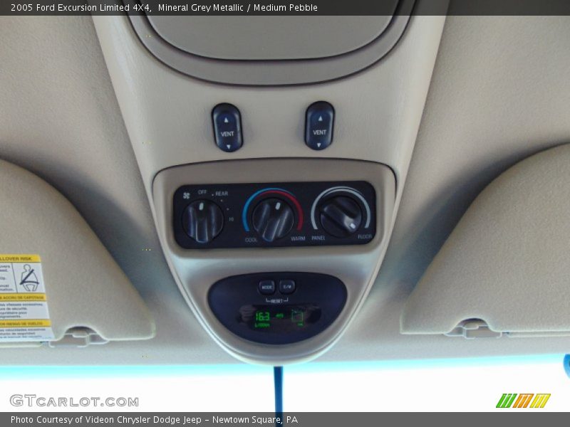 Mineral Grey Metallic / Medium Pebble 2005 Ford Excursion Limited 4X4