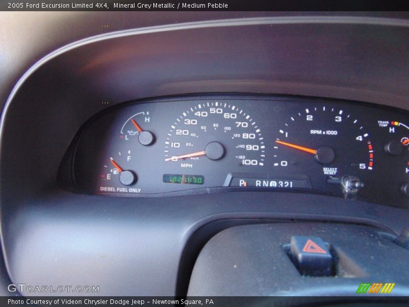 Mineral Grey Metallic / Medium Pebble 2005 Ford Excursion Limited 4X4
