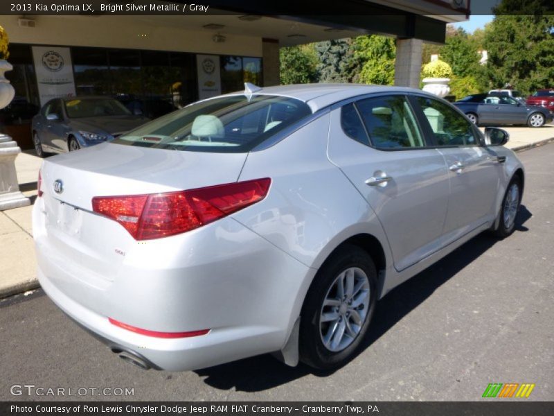 Bright Silver Metallic / Gray 2013 Kia Optima LX