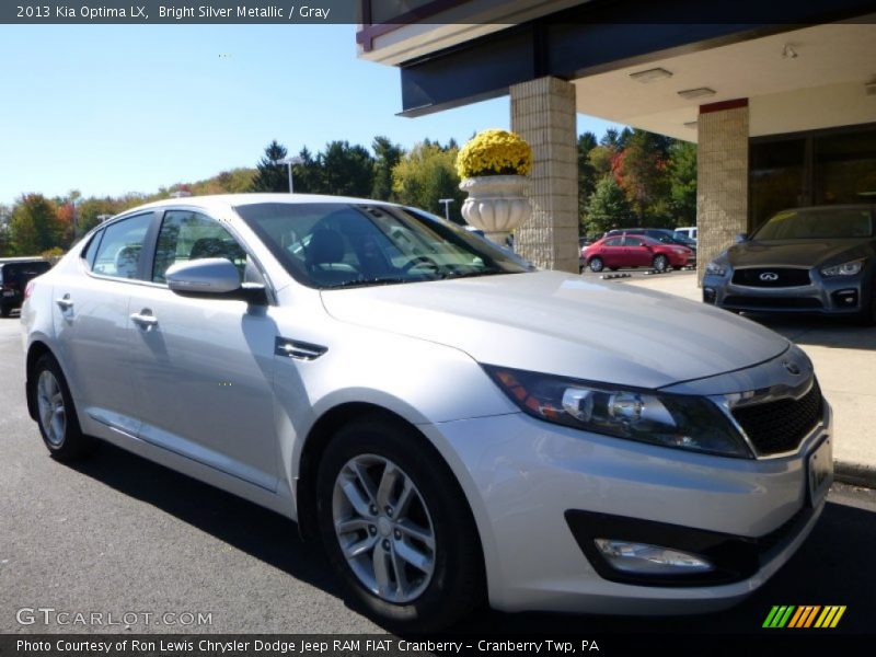 Bright Silver Metallic / Gray 2013 Kia Optima LX