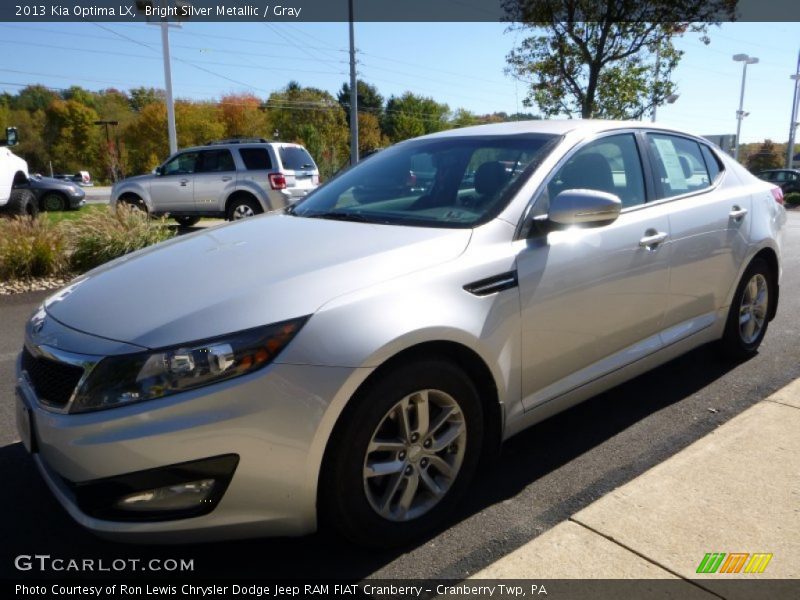 Bright Silver Metallic / Gray 2013 Kia Optima LX