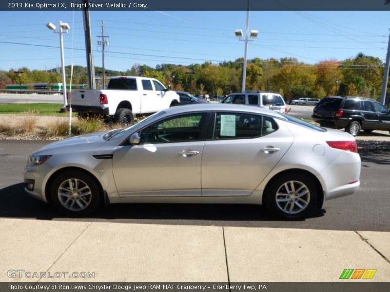 Bright Silver Metallic / Gray 2013 Kia Optima LX