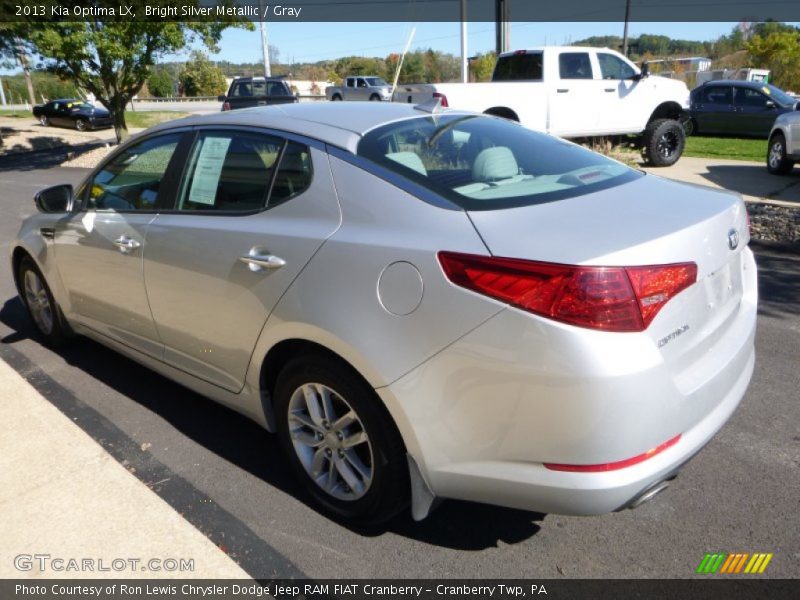 Bright Silver Metallic / Gray 2013 Kia Optima LX