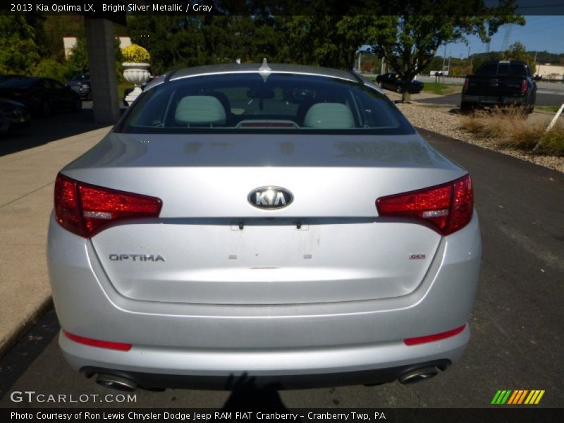 Bright Silver Metallic / Gray 2013 Kia Optima LX