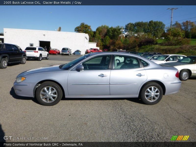 Glacier Blue Metallic / Gray 2005 Buick LaCrosse CXL