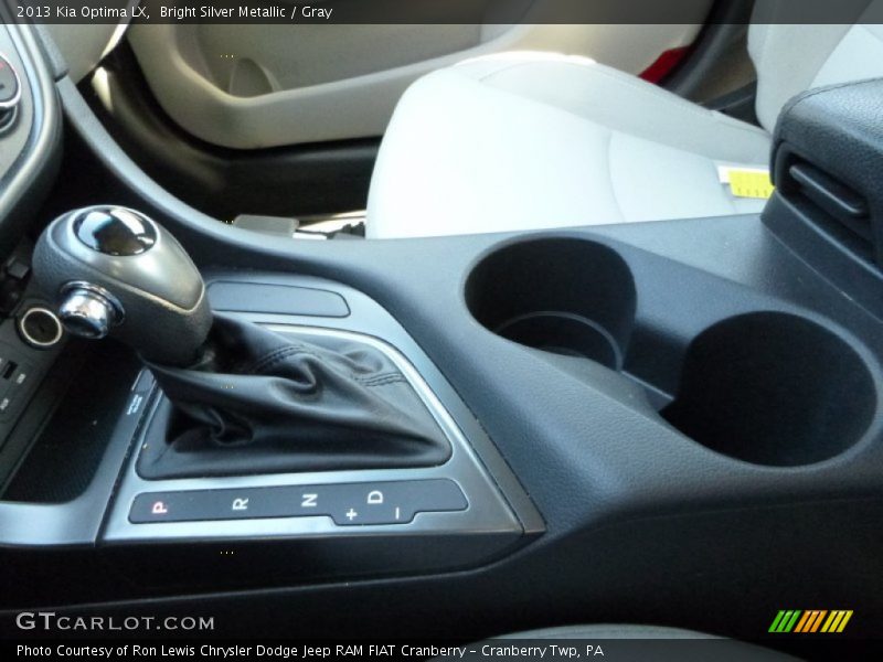 Bright Silver Metallic / Gray 2013 Kia Optima LX