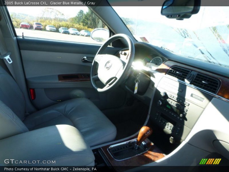 Glacier Blue Metallic / Gray 2005 Buick LaCrosse CXL