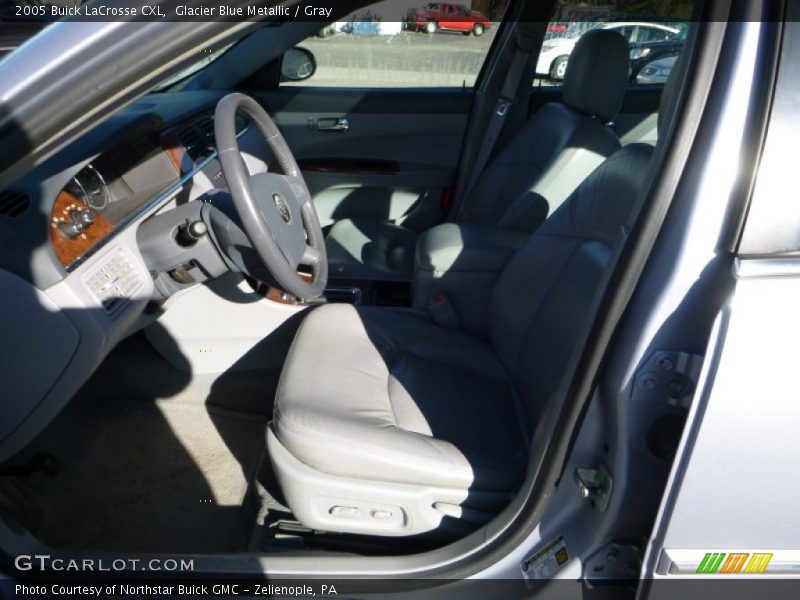 Glacier Blue Metallic / Gray 2005 Buick LaCrosse CXL