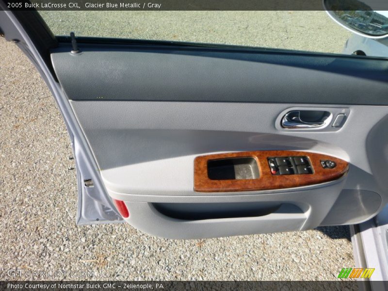 Glacier Blue Metallic / Gray 2005 Buick LaCrosse CXL