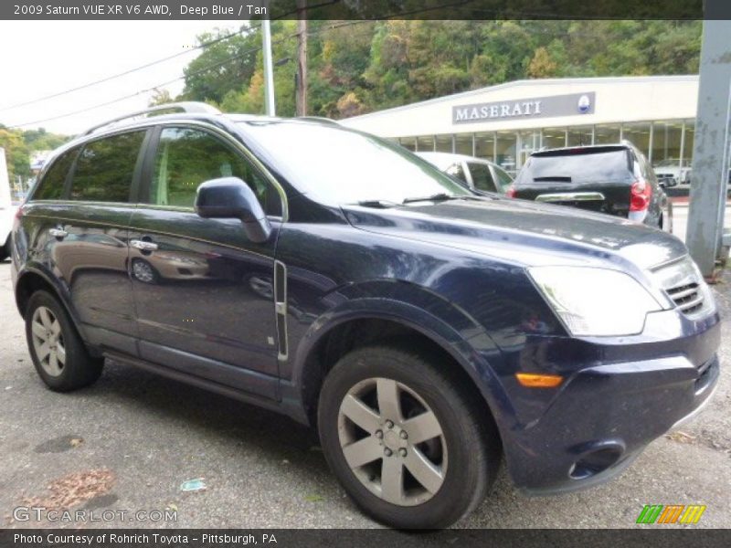 Deep Blue / Tan 2009 Saturn VUE XR V6 AWD