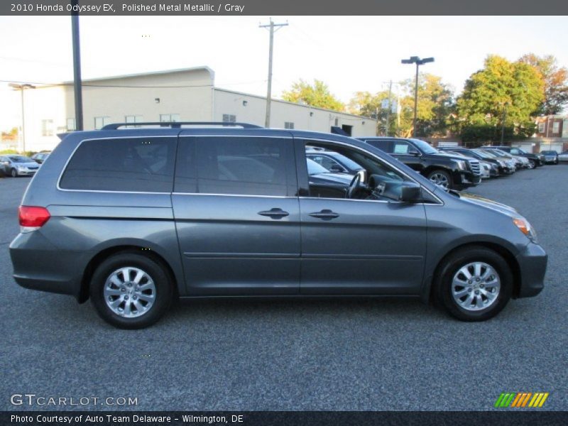 Polished Metal Metallic / Gray 2010 Honda Odyssey EX