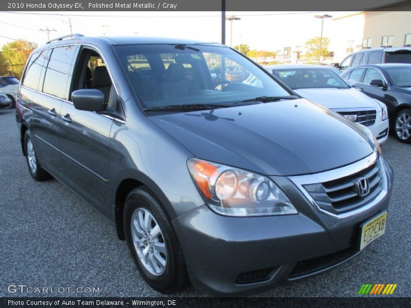 Polished Metal Metallic / Gray 2010 Honda Odyssey EX