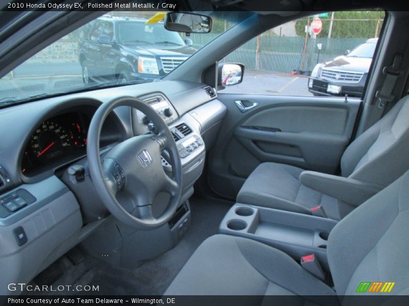 Polished Metal Metallic / Gray 2010 Honda Odyssey EX