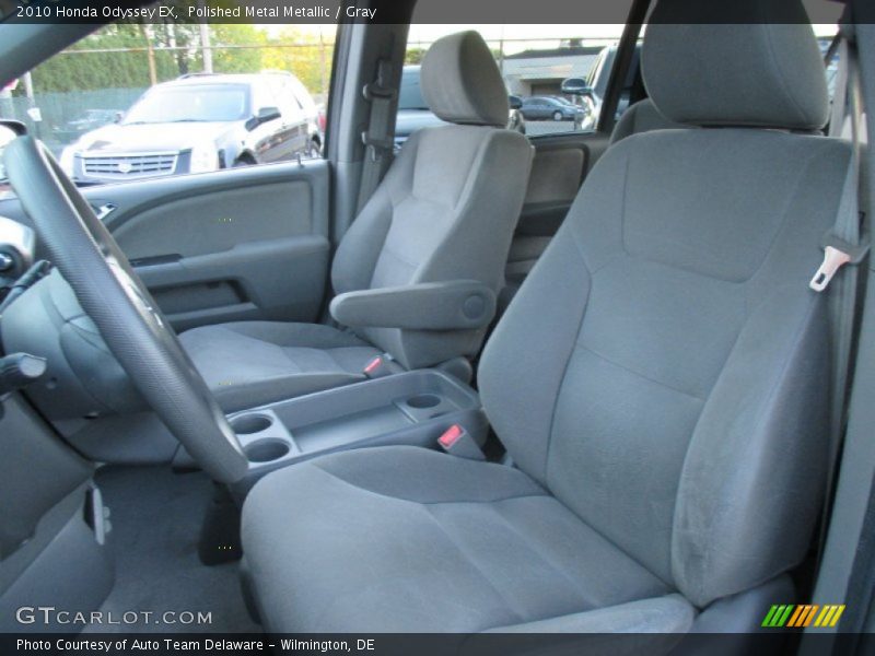 Polished Metal Metallic / Gray 2010 Honda Odyssey EX