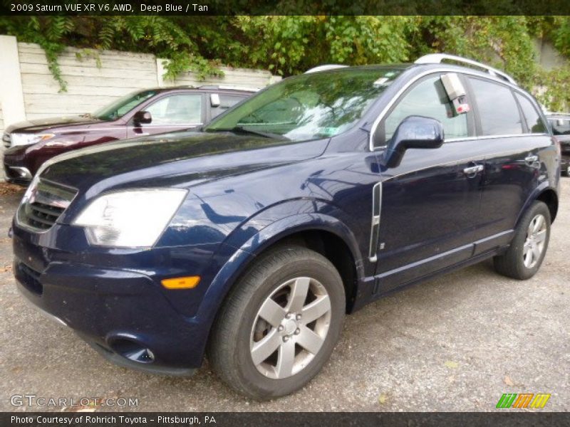 Deep Blue / Tan 2009 Saturn VUE XR V6 AWD