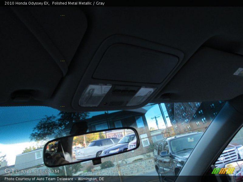 Polished Metal Metallic / Gray 2010 Honda Odyssey EX
