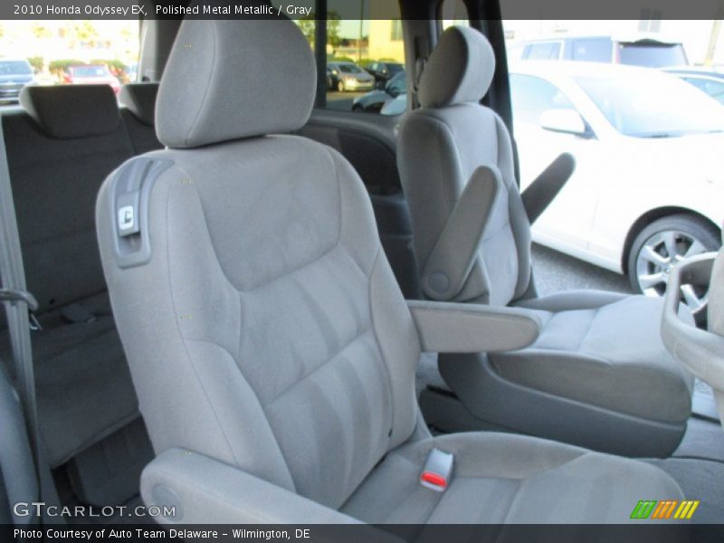 Polished Metal Metallic / Gray 2010 Honda Odyssey EX