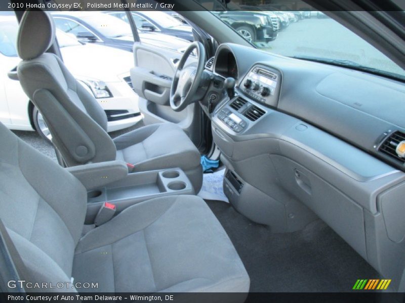 Polished Metal Metallic / Gray 2010 Honda Odyssey EX