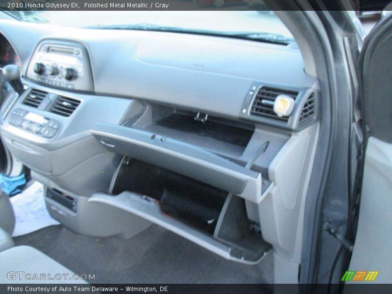 Polished Metal Metallic / Gray 2010 Honda Odyssey EX