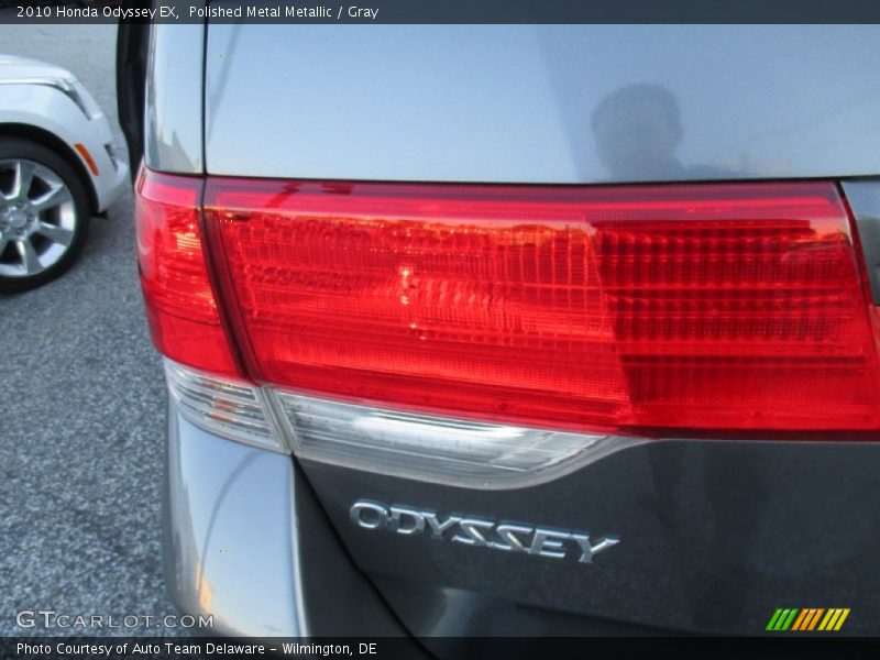 Polished Metal Metallic / Gray 2010 Honda Odyssey EX