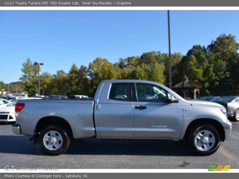 Silver Sky Metallic / Graphite 2013 Toyota Tundra SR5 TRD Double Cab