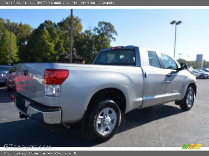 Silver Sky Metallic / Graphite 2013 Toyota Tundra SR5 TRD Double Cab