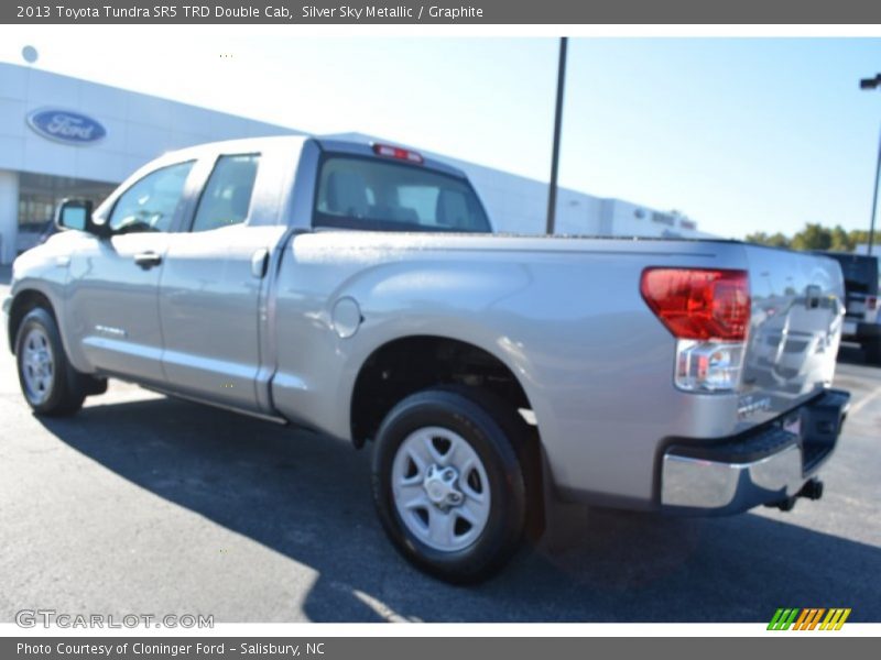 Silver Sky Metallic / Graphite 2013 Toyota Tundra SR5 TRD Double Cab