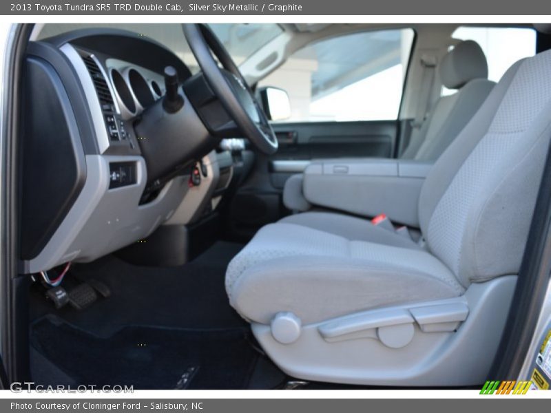 Silver Sky Metallic / Graphite 2013 Toyota Tundra SR5 TRD Double Cab