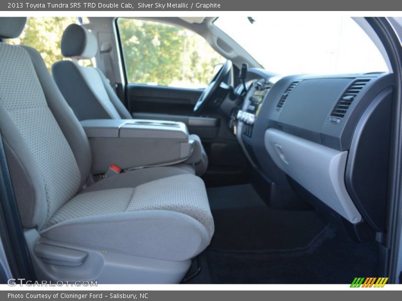 Silver Sky Metallic / Graphite 2013 Toyota Tundra SR5 TRD Double Cab