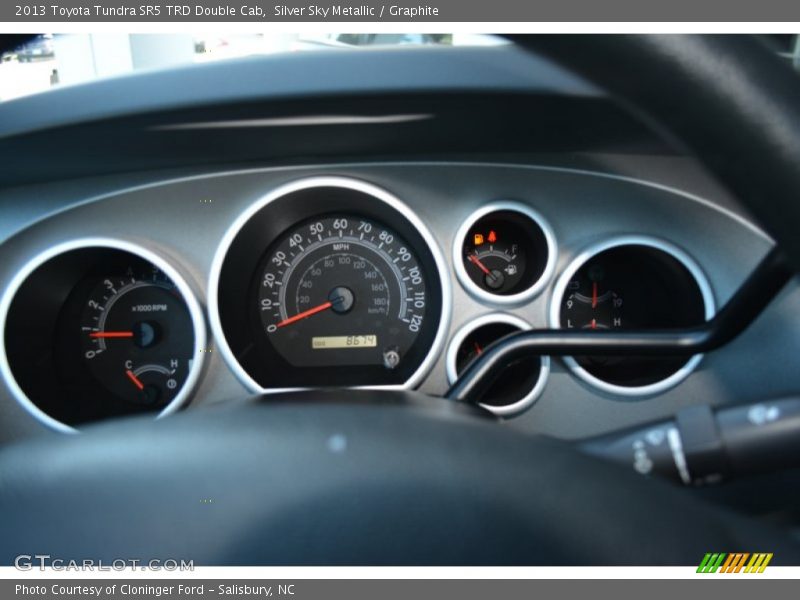 Silver Sky Metallic / Graphite 2013 Toyota Tundra SR5 TRD Double Cab