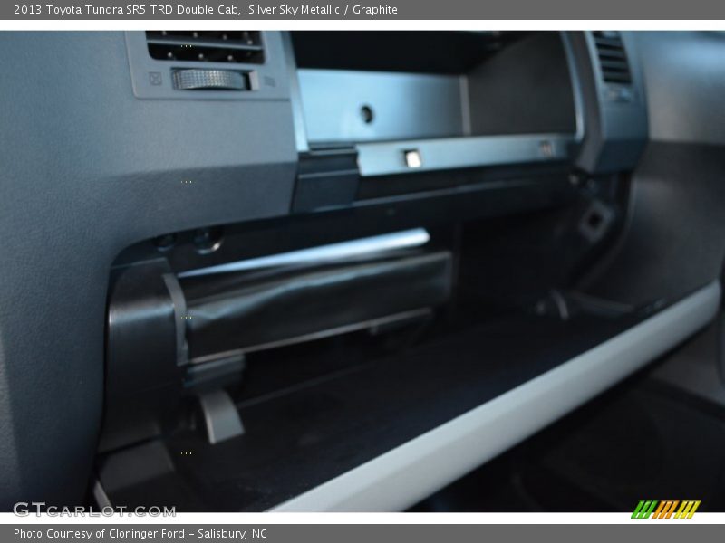 Silver Sky Metallic / Graphite 2013 Toyota Tundra SR5 TRD Double Cab