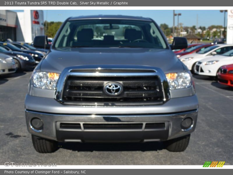 Silver Sky Metallic / Graphite 2013 Toyota Tundra SR5 TRD Double Cab