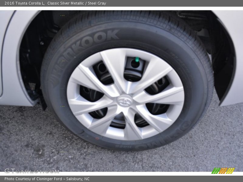Classic Silver Metallic / Steel Gray 2016 Toyota Corolla L